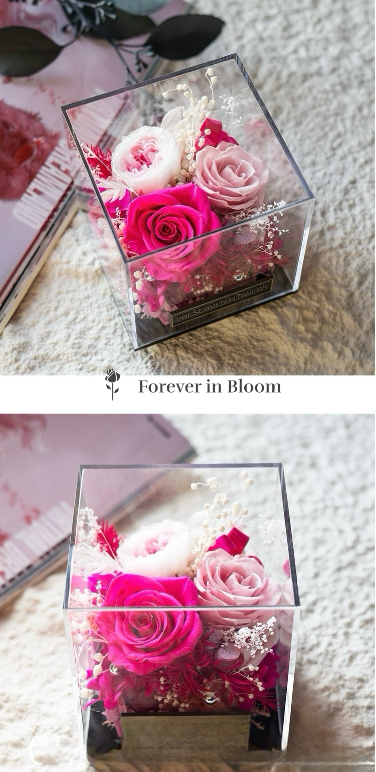 Timeless Blooms Gift Cube