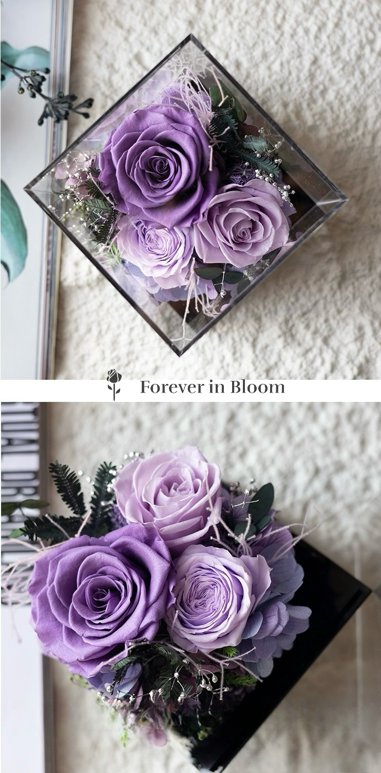 Timeless Blooms Gift Cube