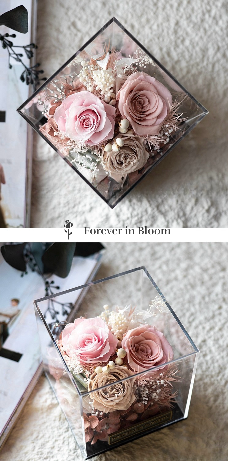 Timeless Blooms Gift Cube