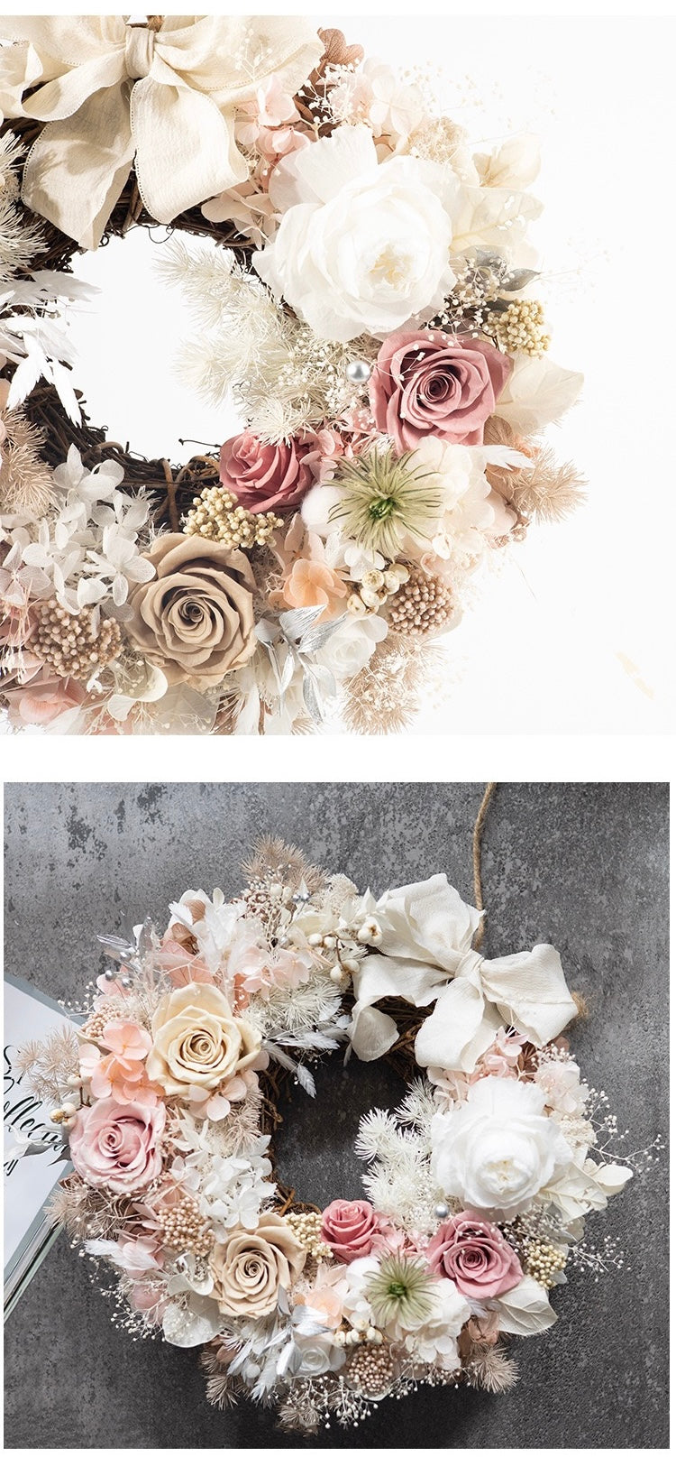 Majestic Grace Floral Wreath