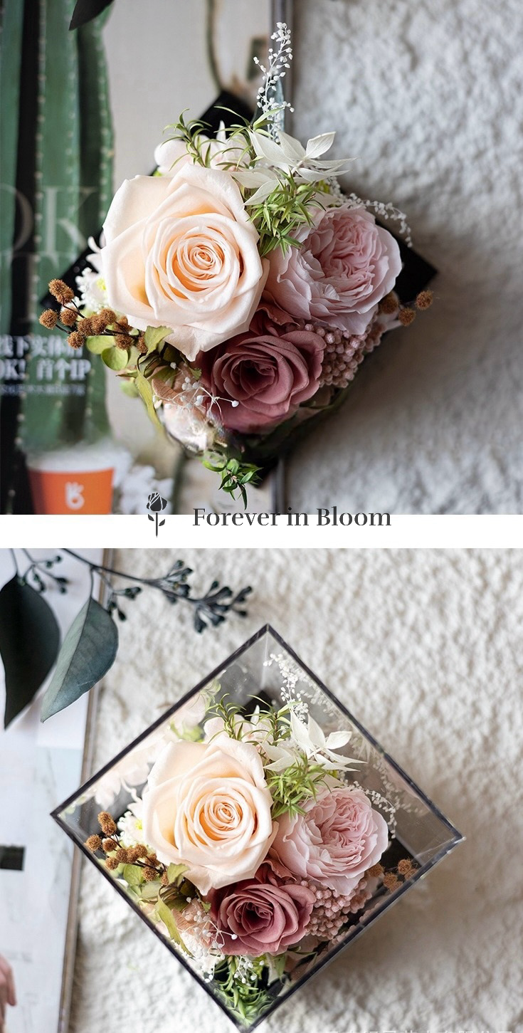 Timeless Blooms Gift Cube