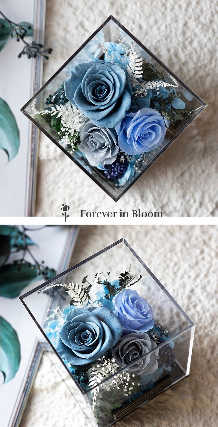 Timeless Blooms Gift Cube